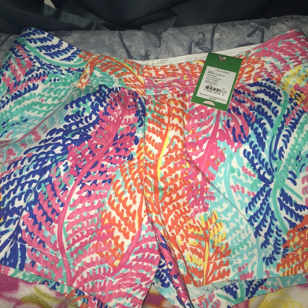 NEW Lilly Pulitzer shorts with tags (size 4)